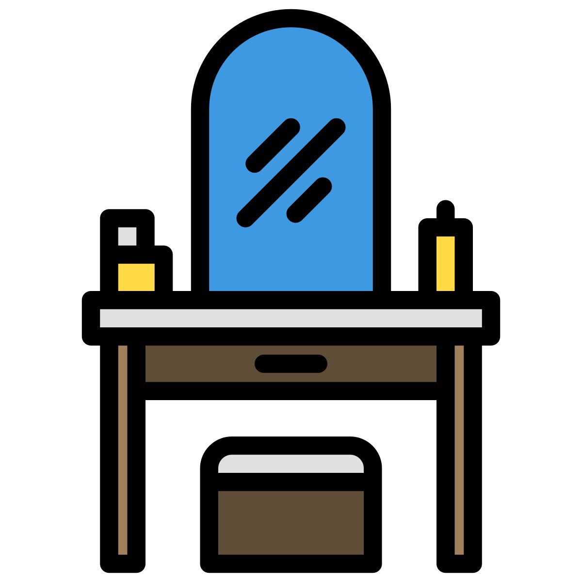 dressing table icon