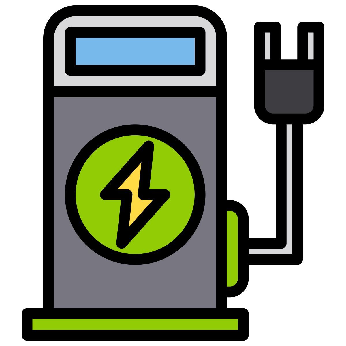 estación eléctrica icon