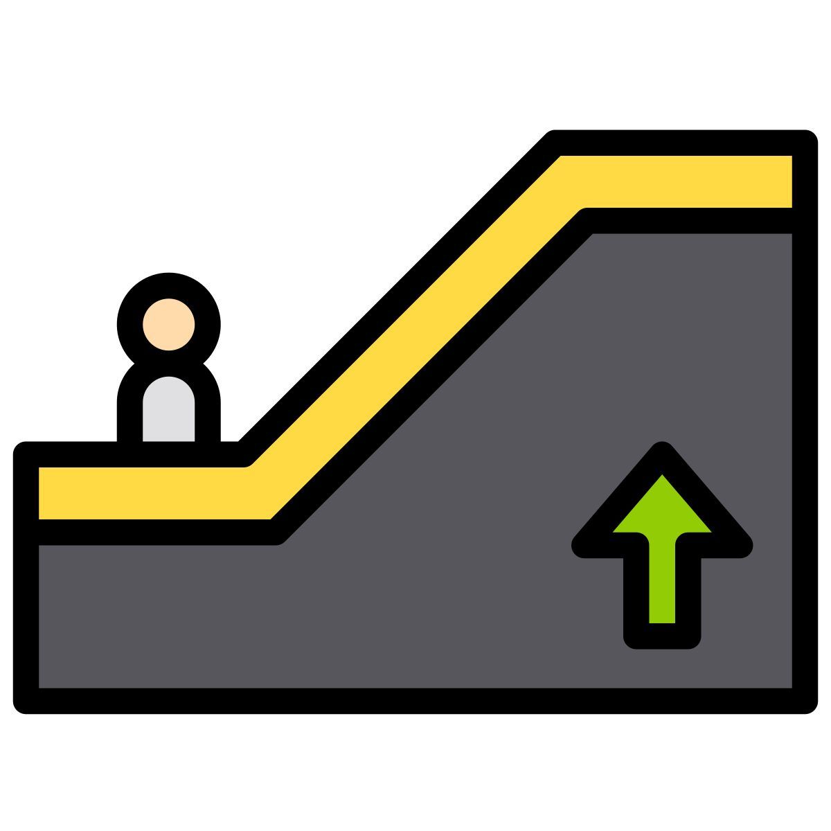 escalator icon