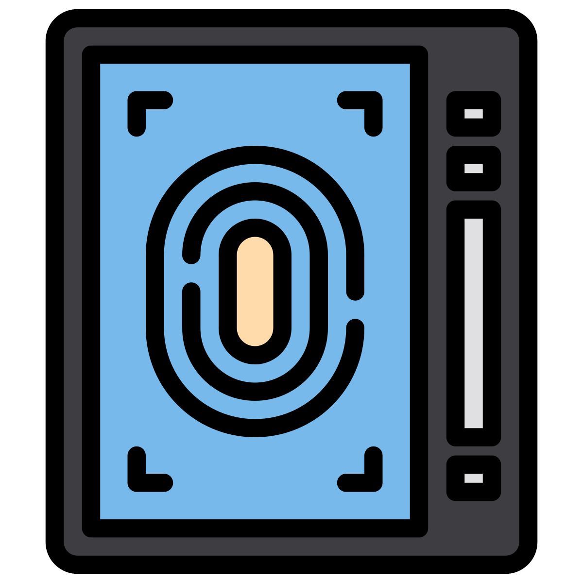 scan des doigts icon