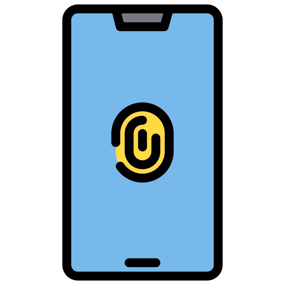 finger scanner icon