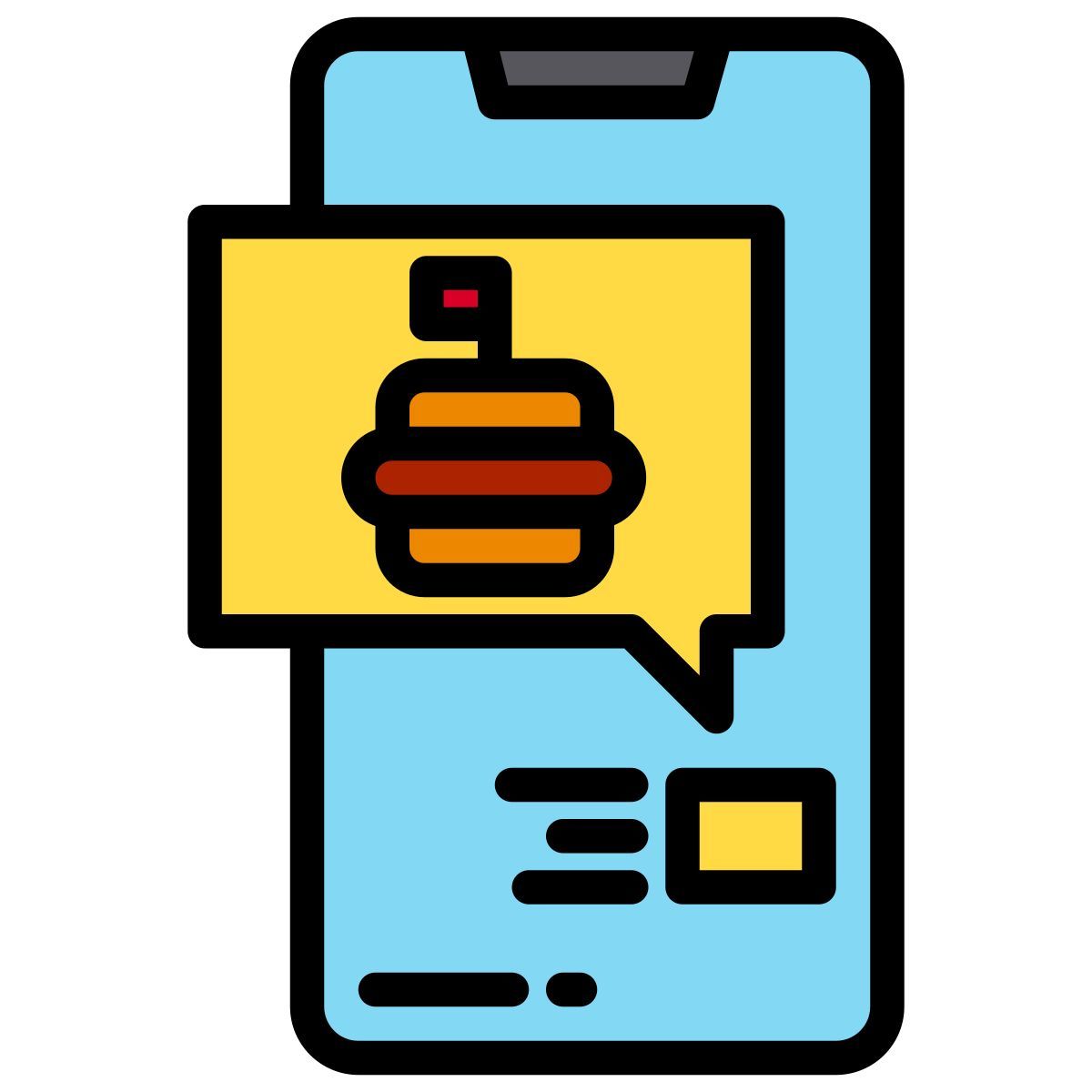 essenslieferung icon