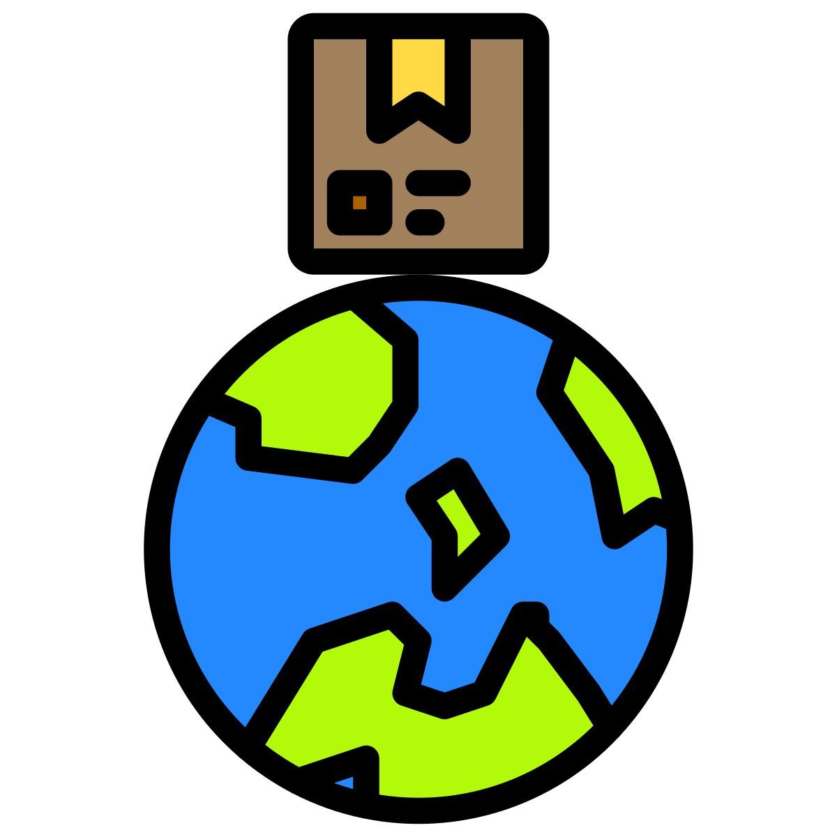 global distribution icon