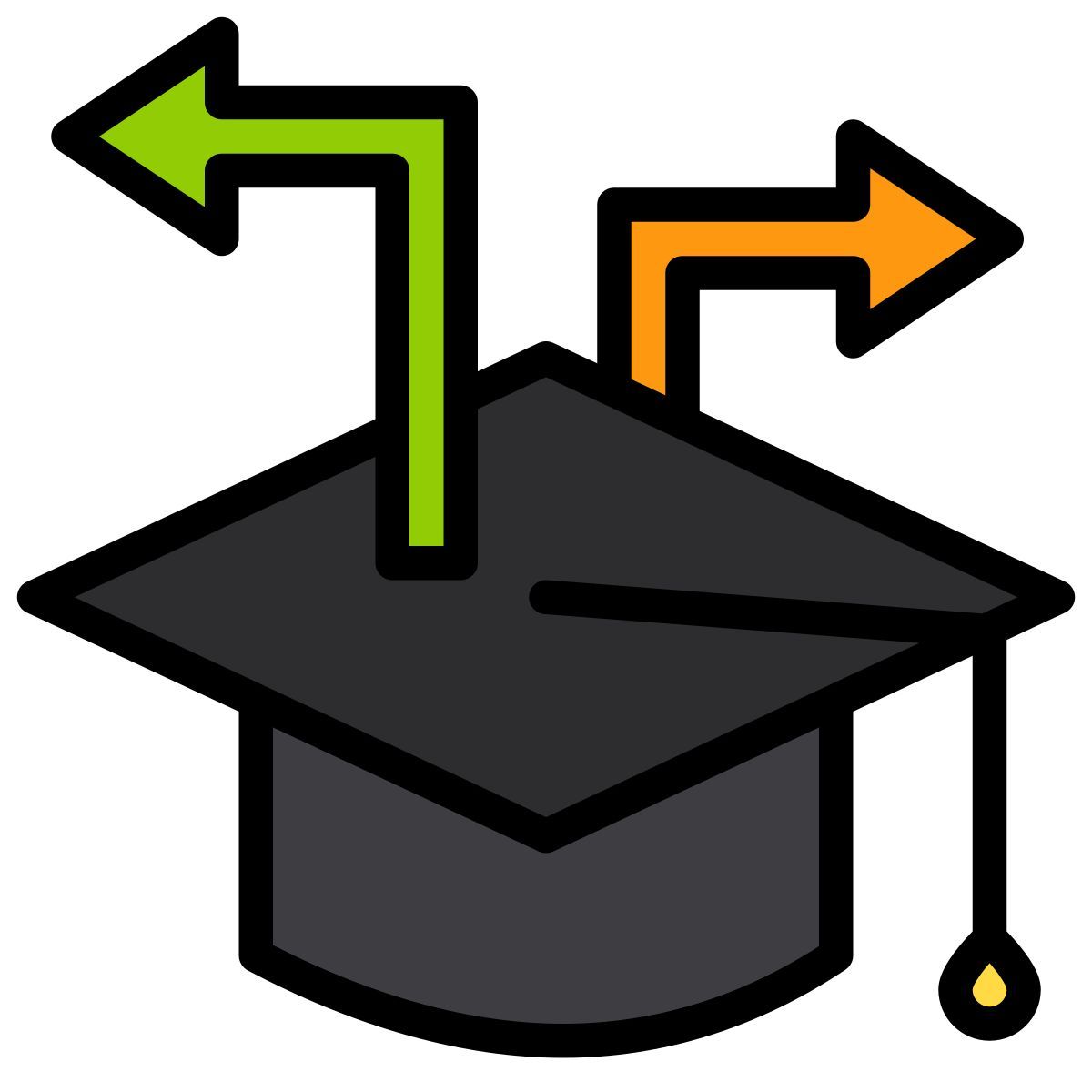 graduation cap icon