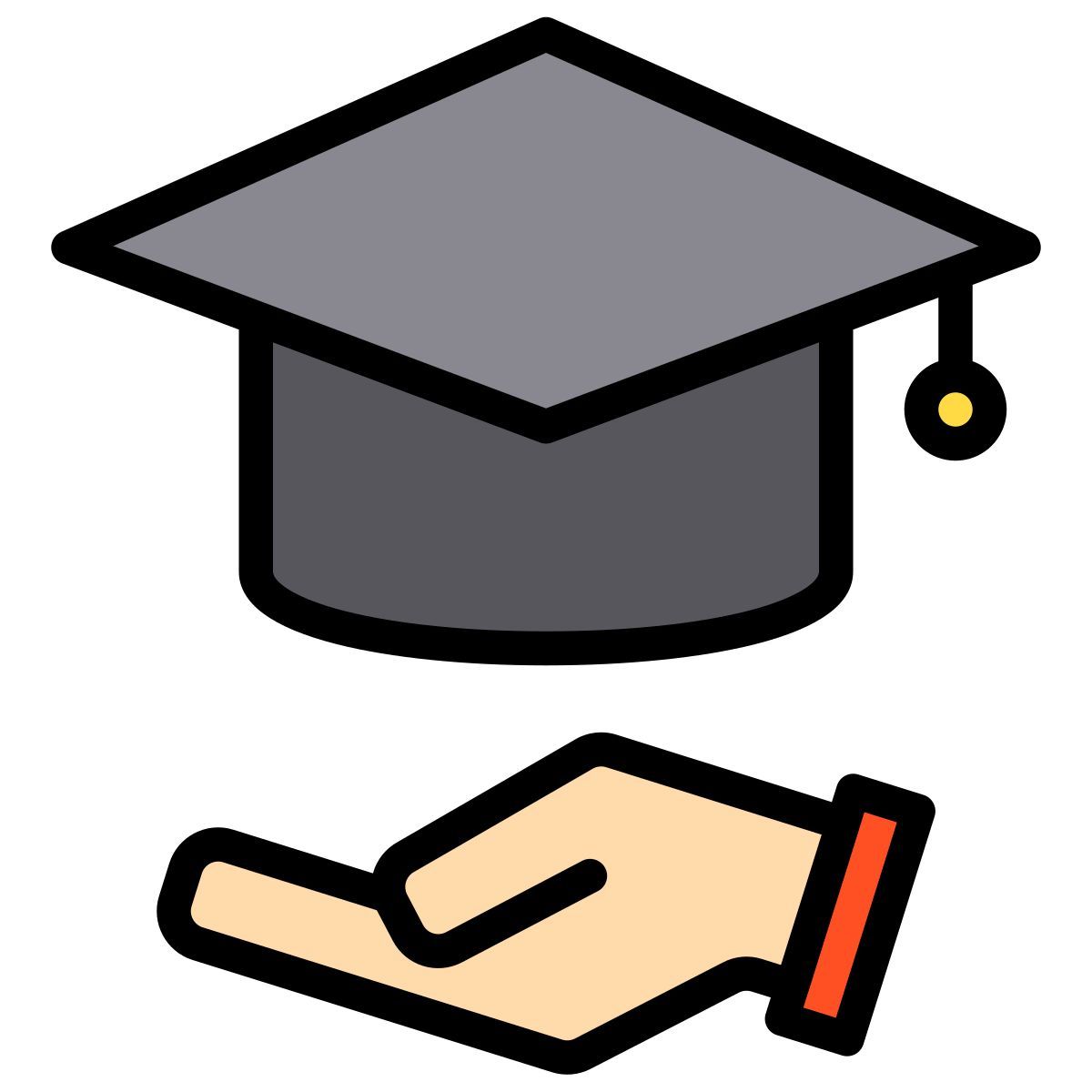 graduation cap icon
