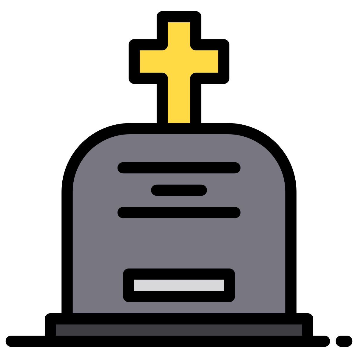 gravestone icon