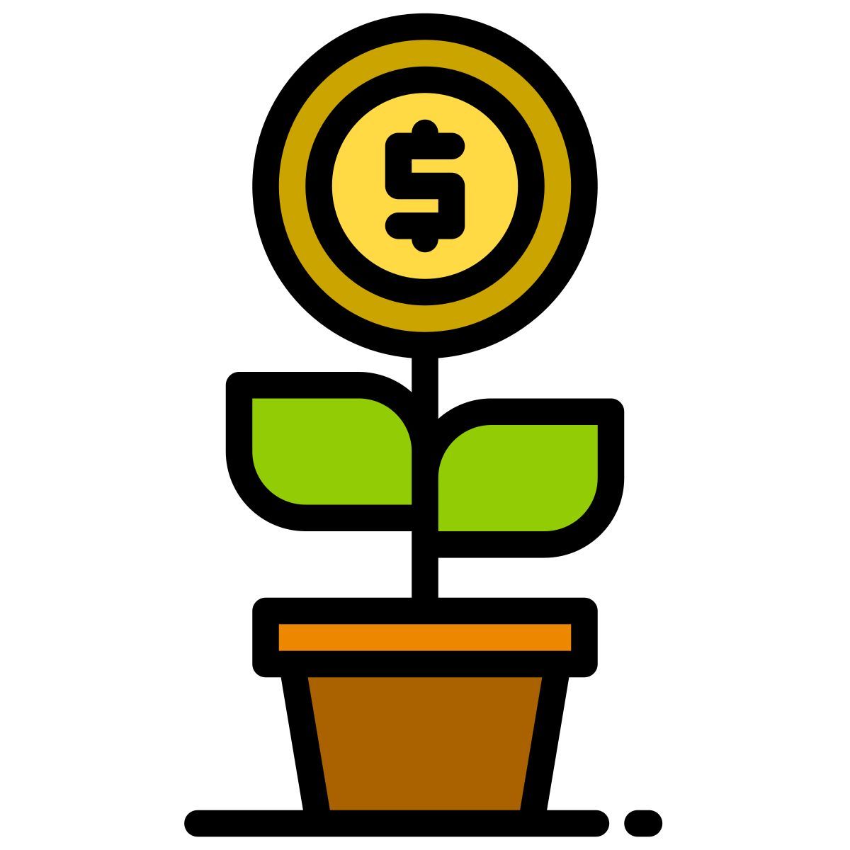 money growth icon
