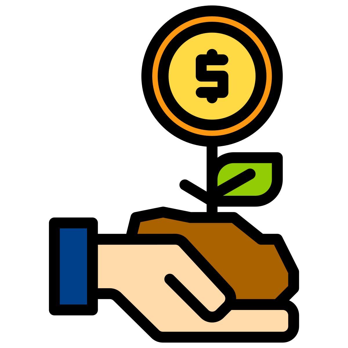 money growth icon