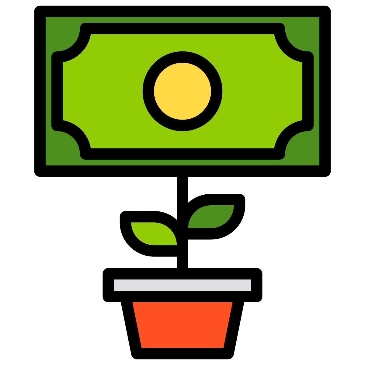 money growth icon