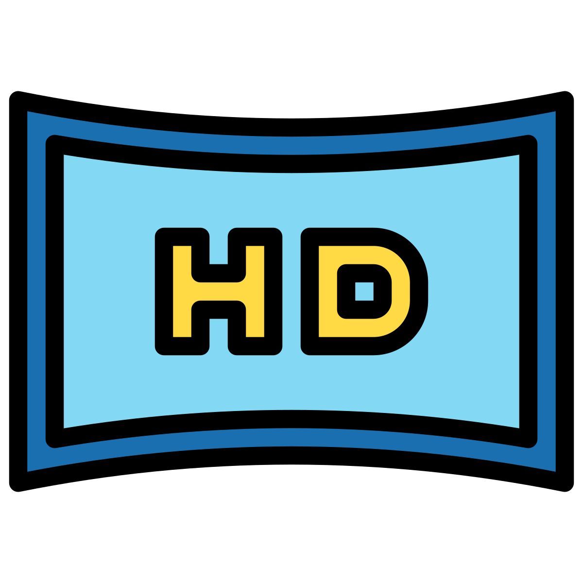 high definition icon