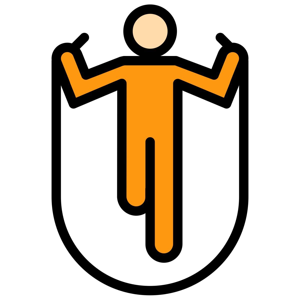 jumping rope icon