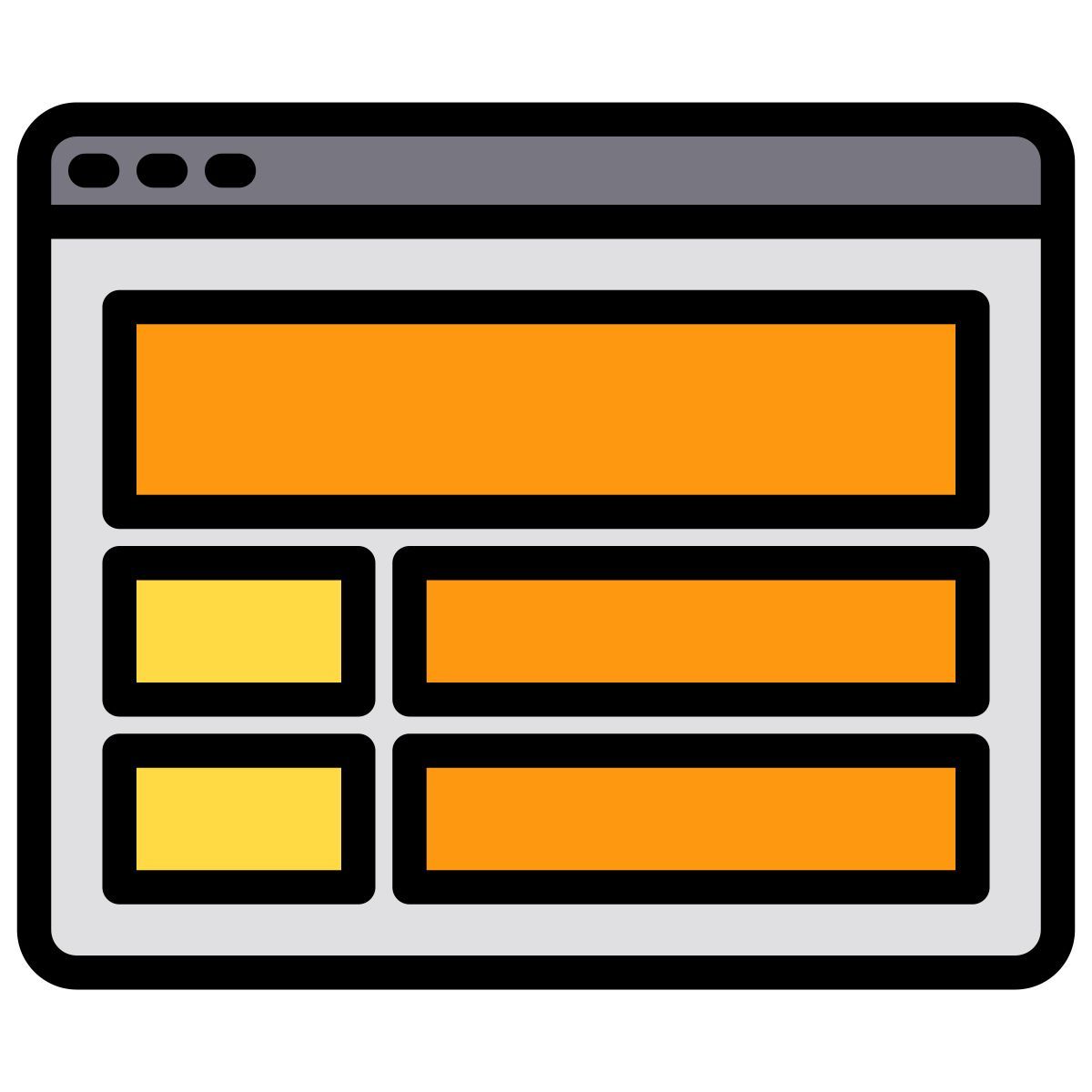 layout icon