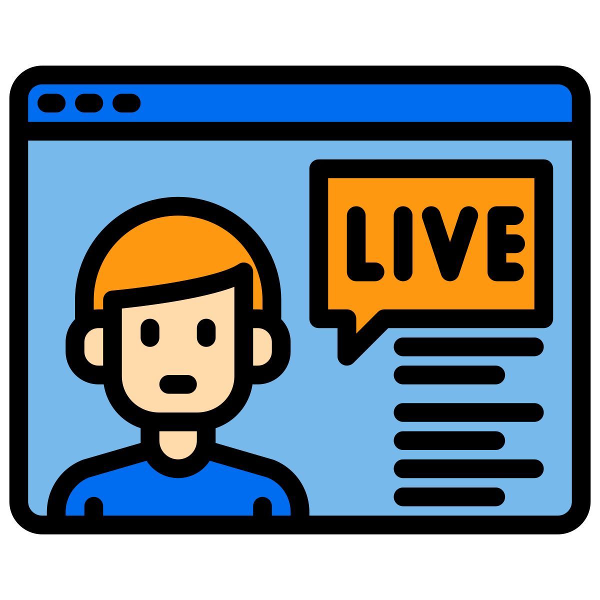 live icon