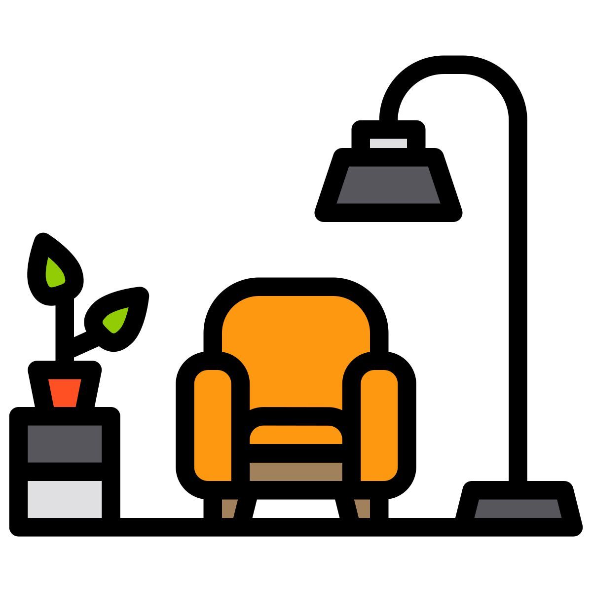 living room icon