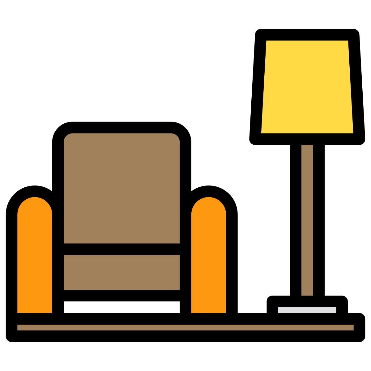 living room icon