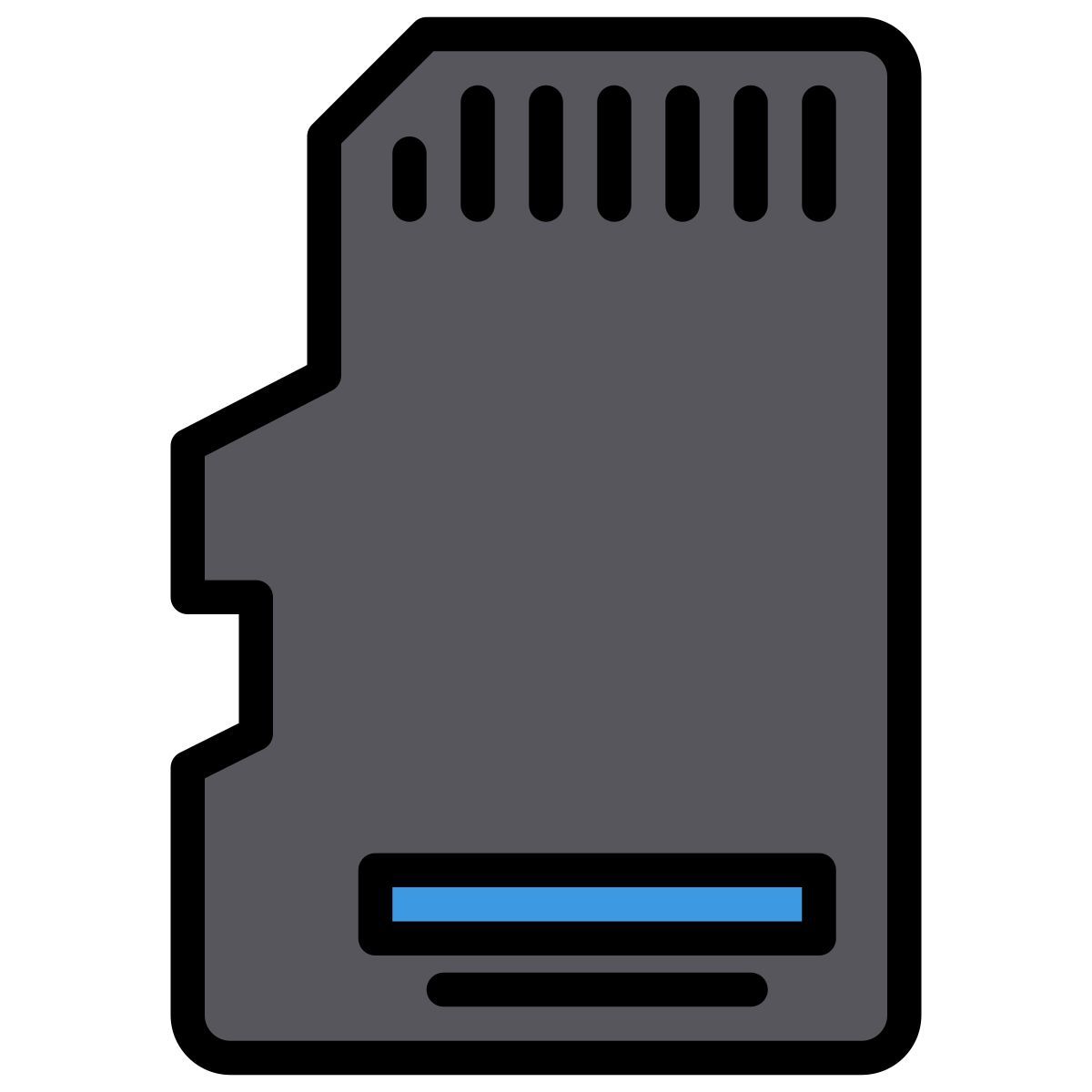 micro sd card icon