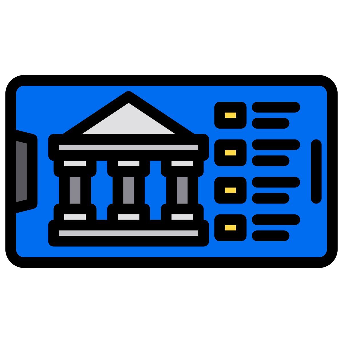 mobile banking icon
