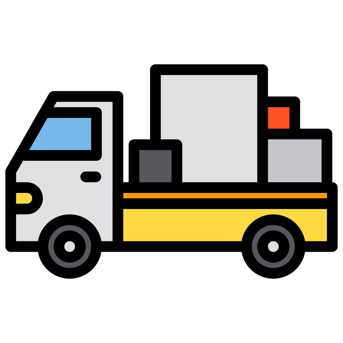 moving truck icon