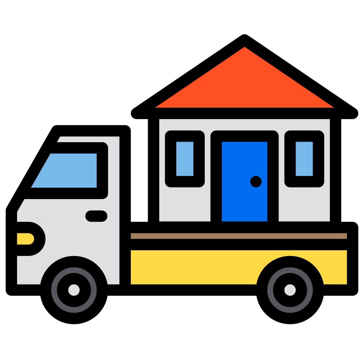 moving truck icon