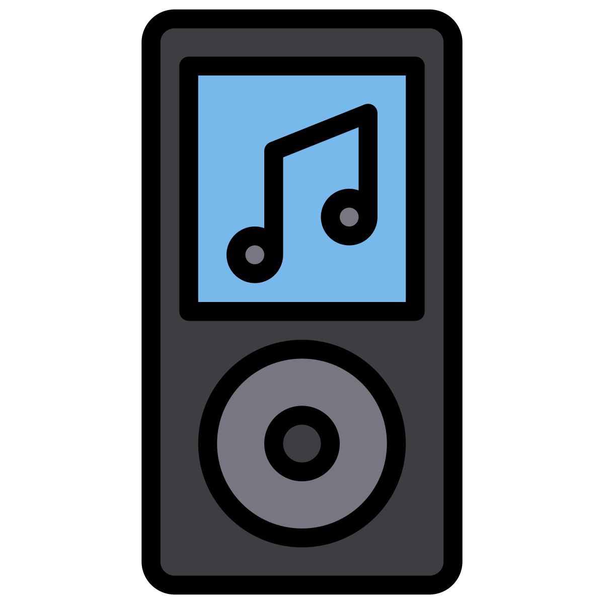 music player icon