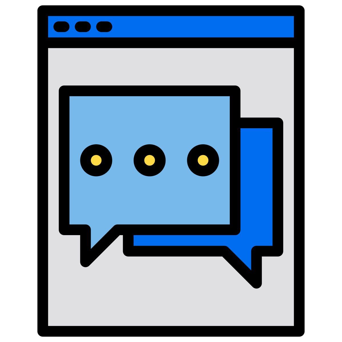 online chat icon