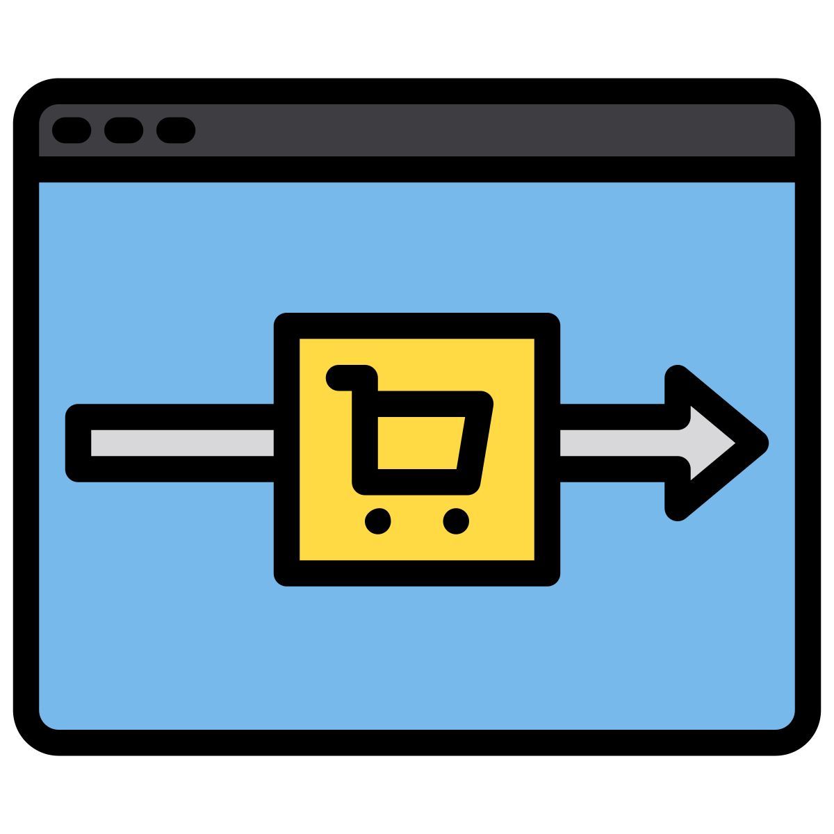online shopping icon