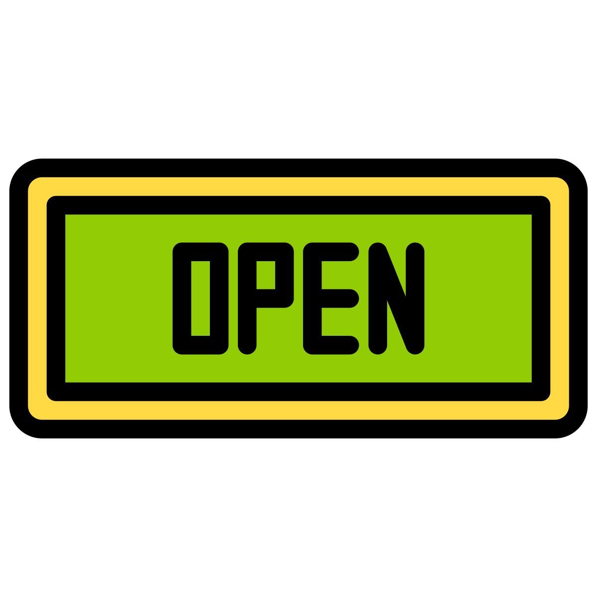 open icon