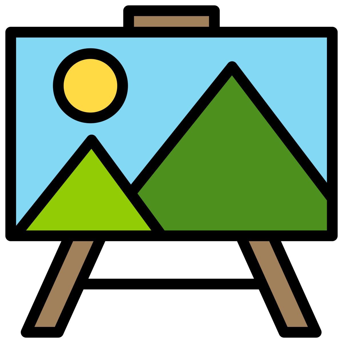 painting icon