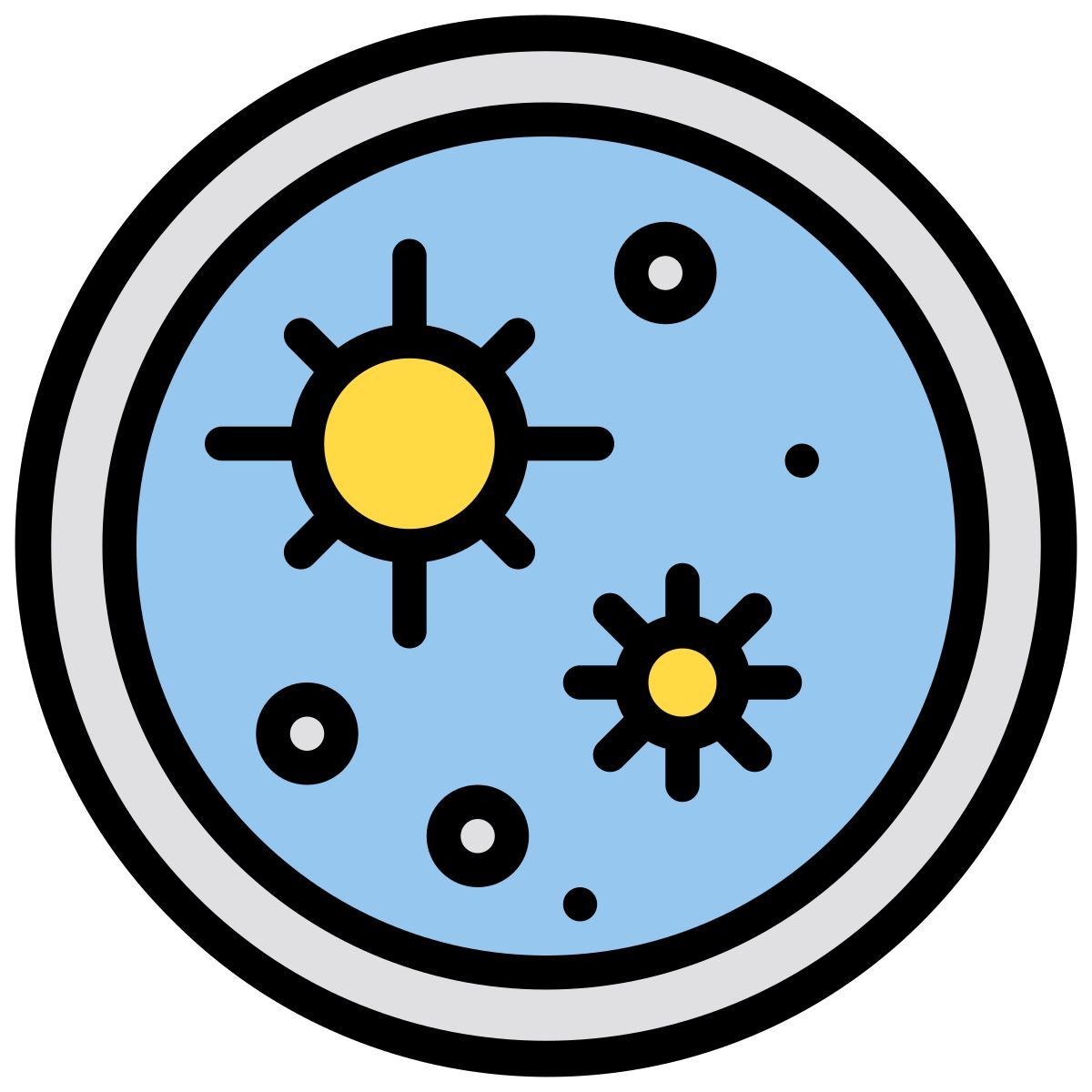 petri dish icon