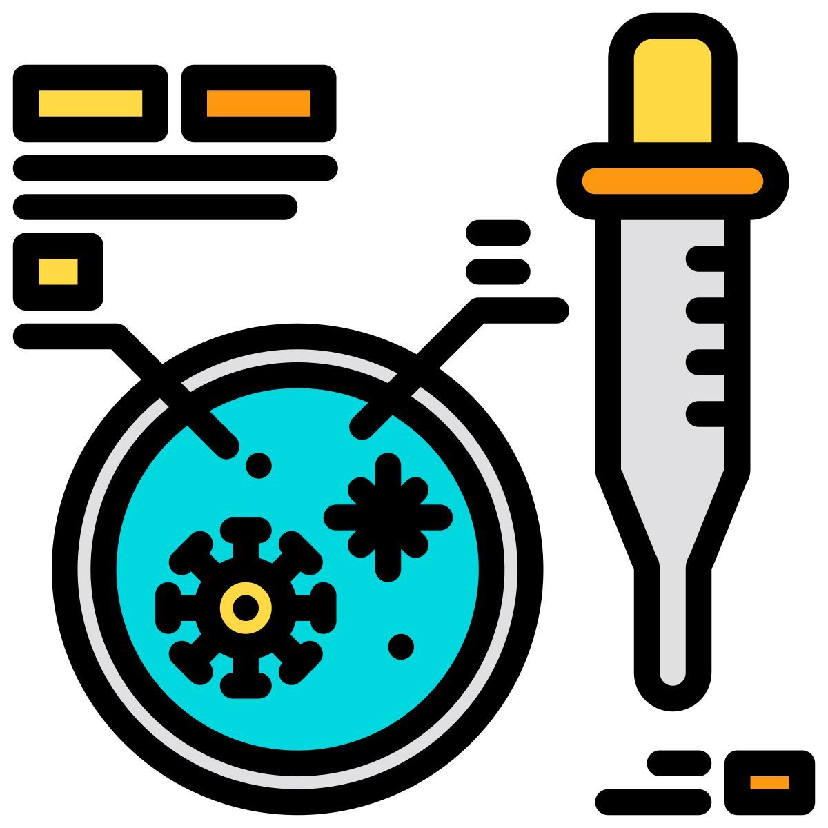 petri dish icon