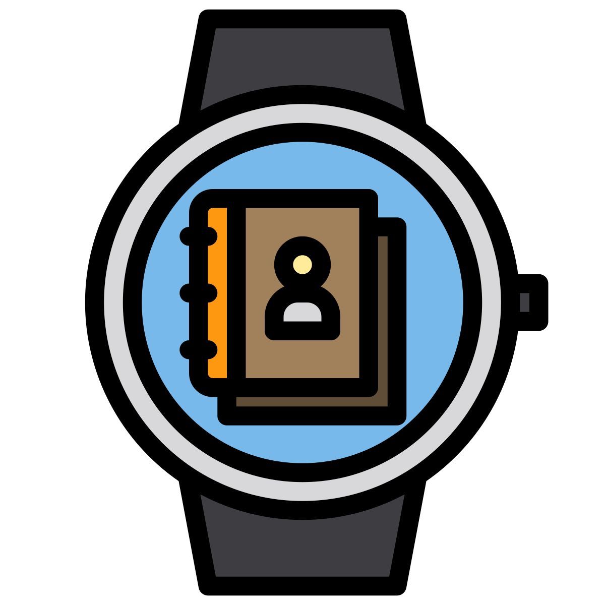 phone book icon