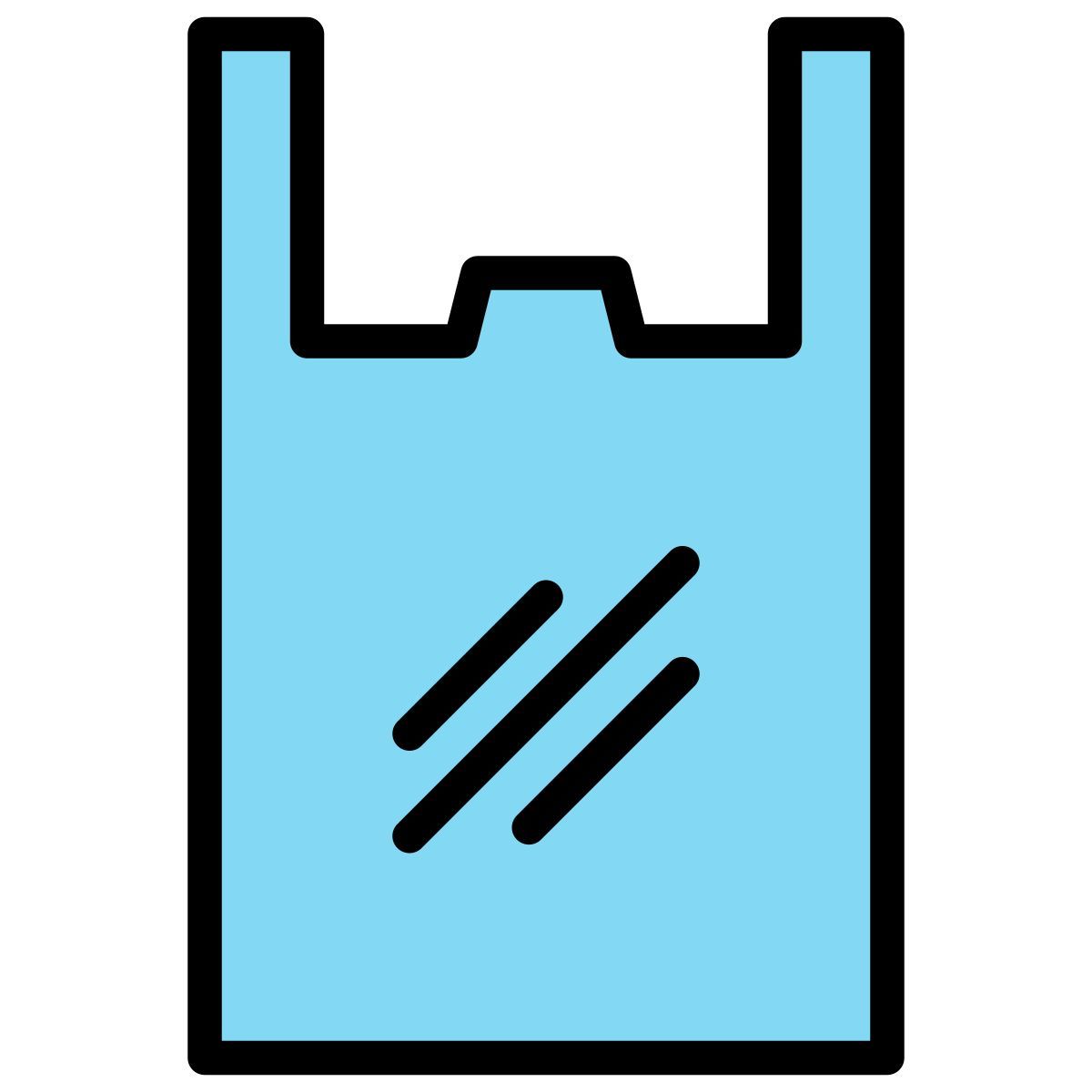 plastic bag icon