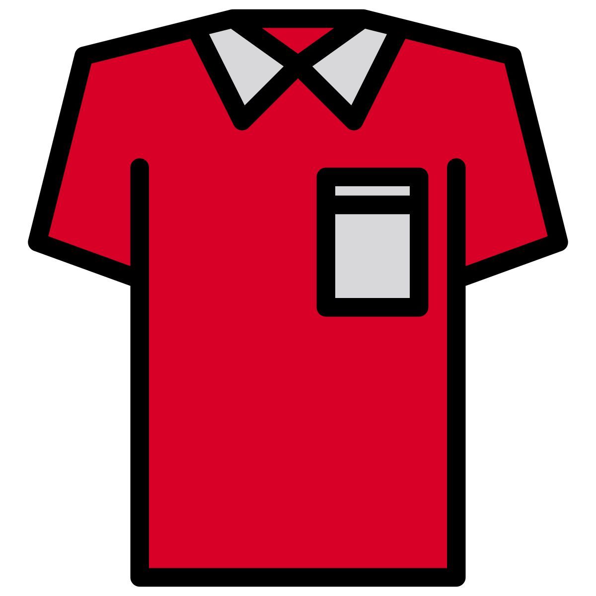 외부 폴로 셔츠 휴일 xnimrodx lineal color xnimrodx icon