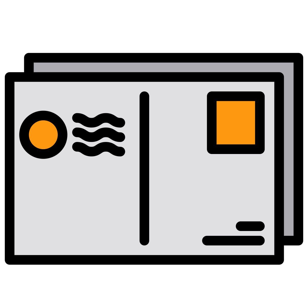 postcard icon