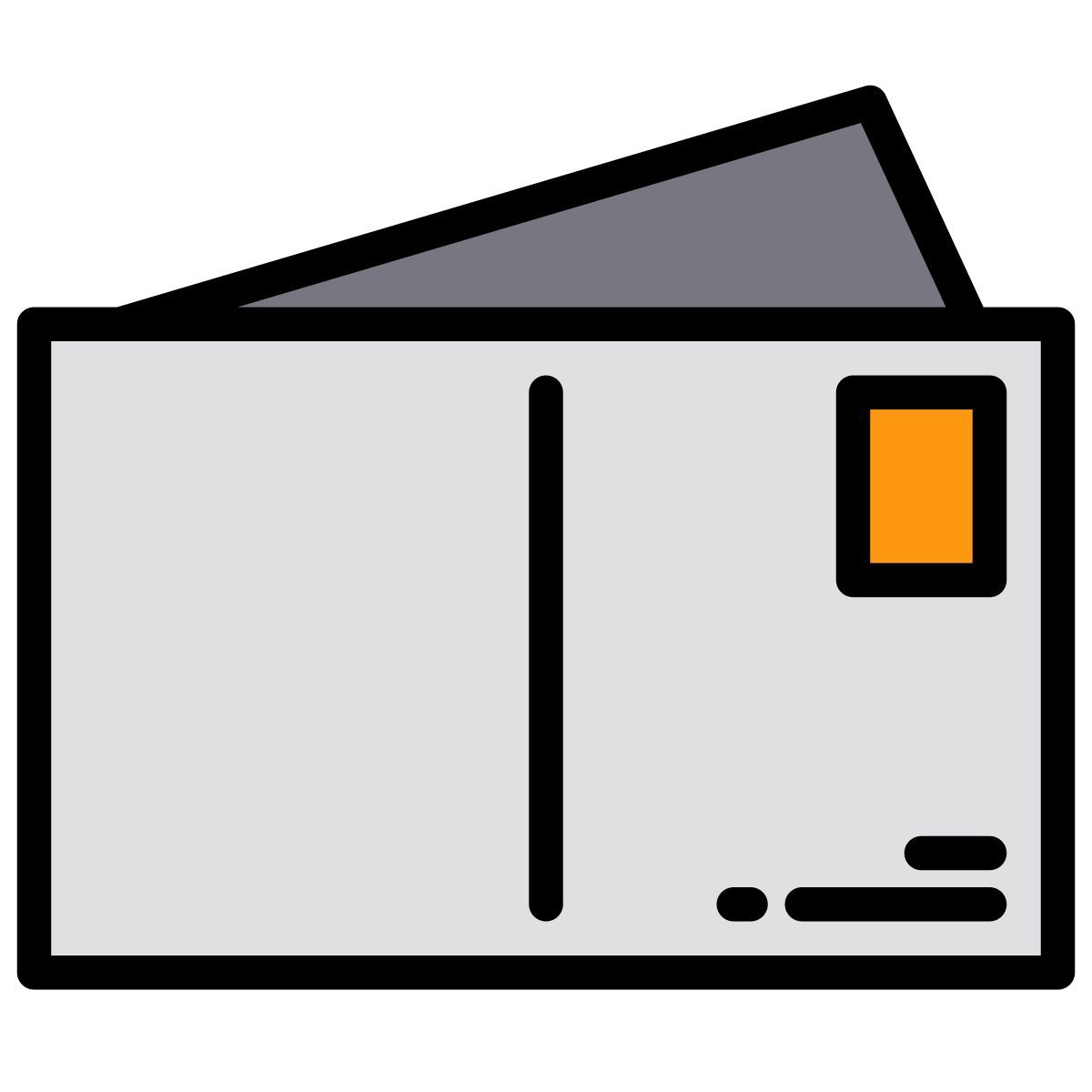 postcard icon