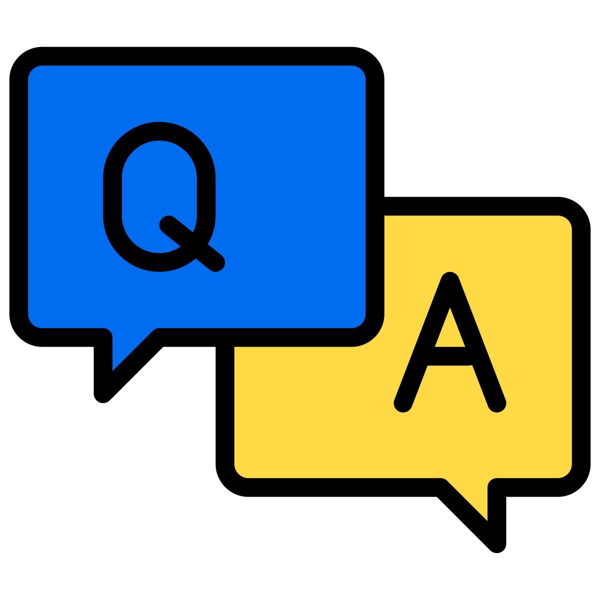 question and answer icon