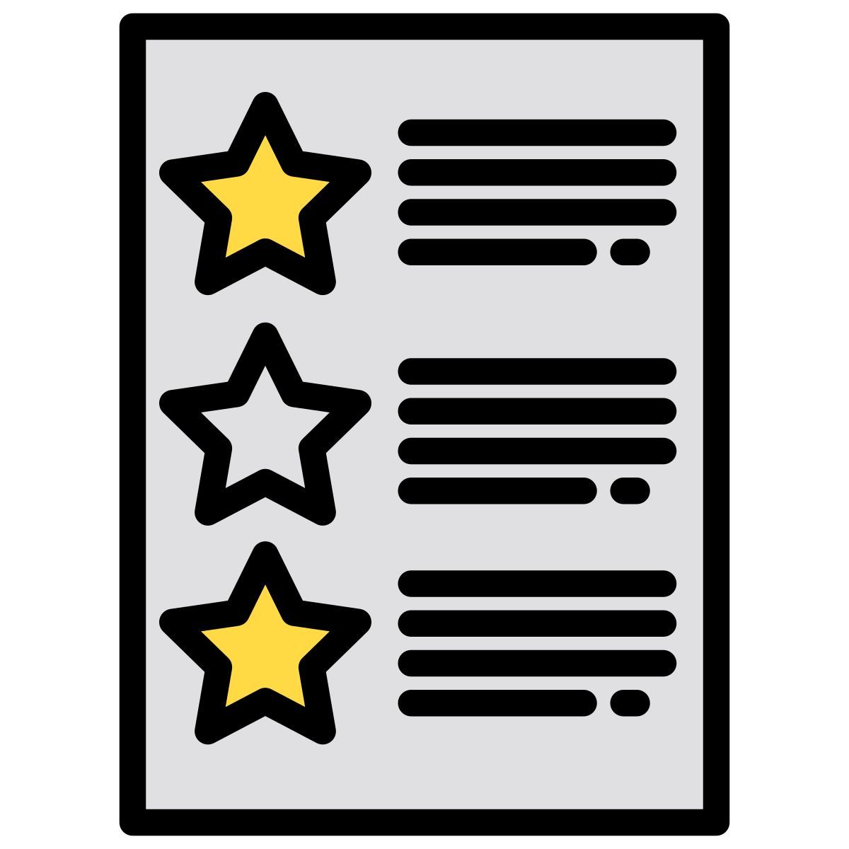 rating icon