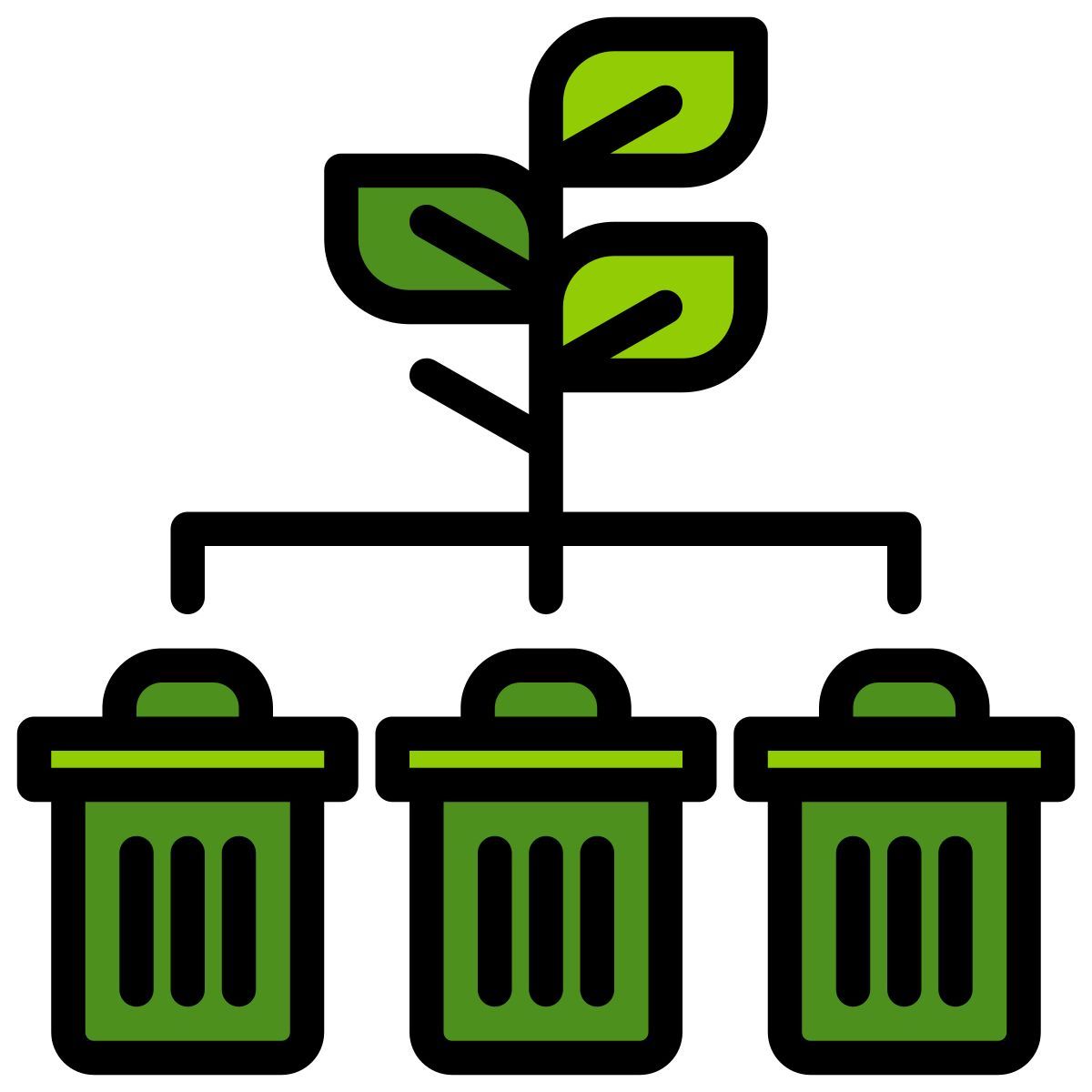 poubelle de recyclage icon