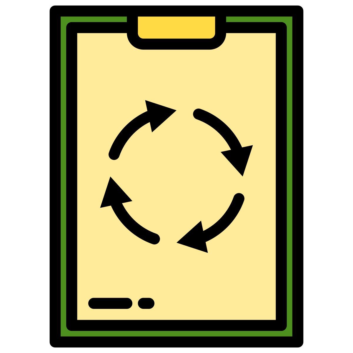 recycle paper icon
