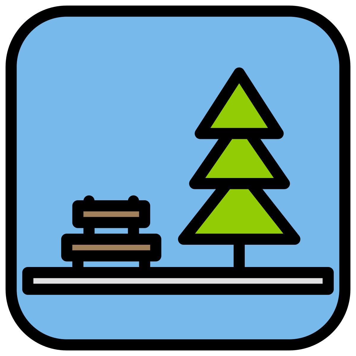 rest area icon
