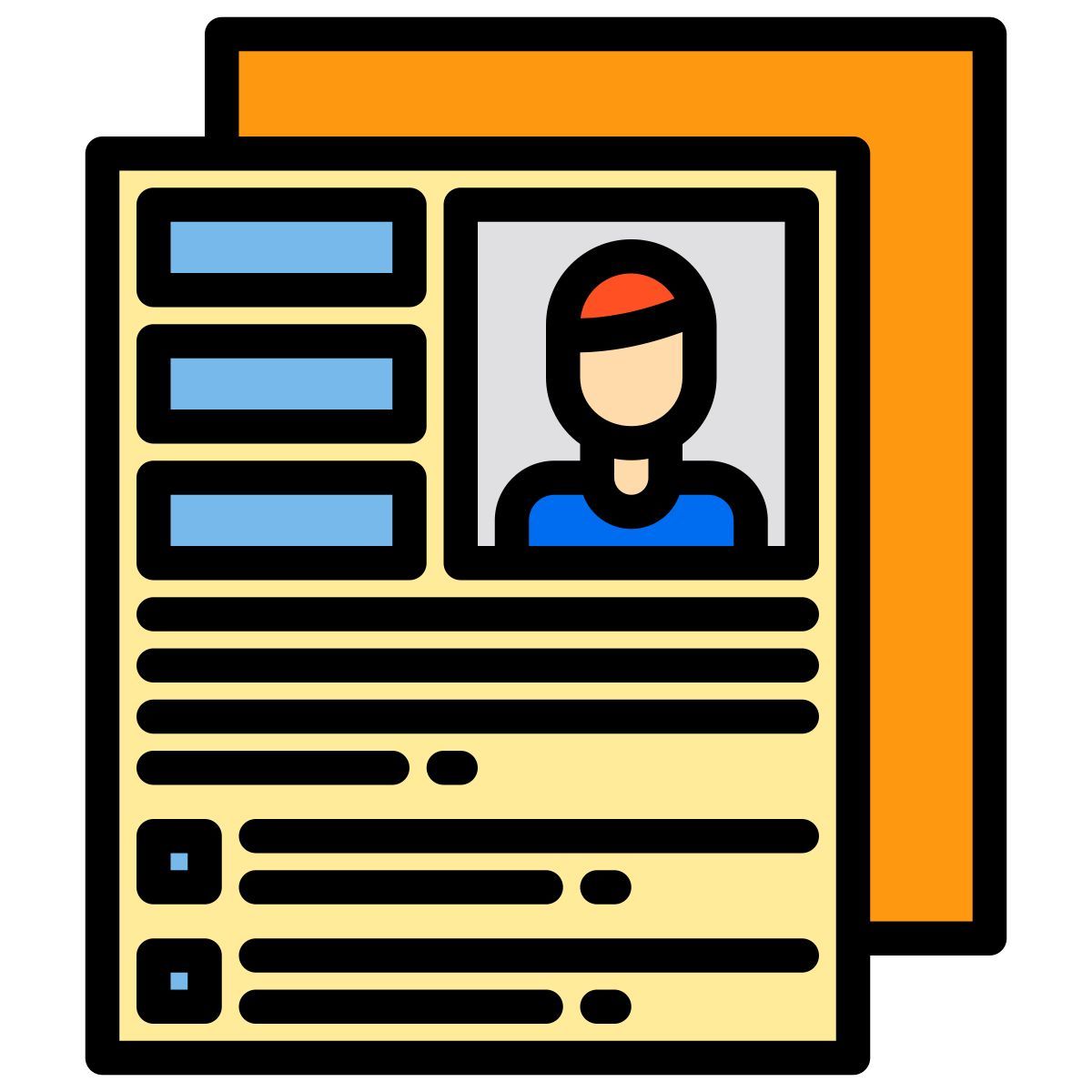 resume icon