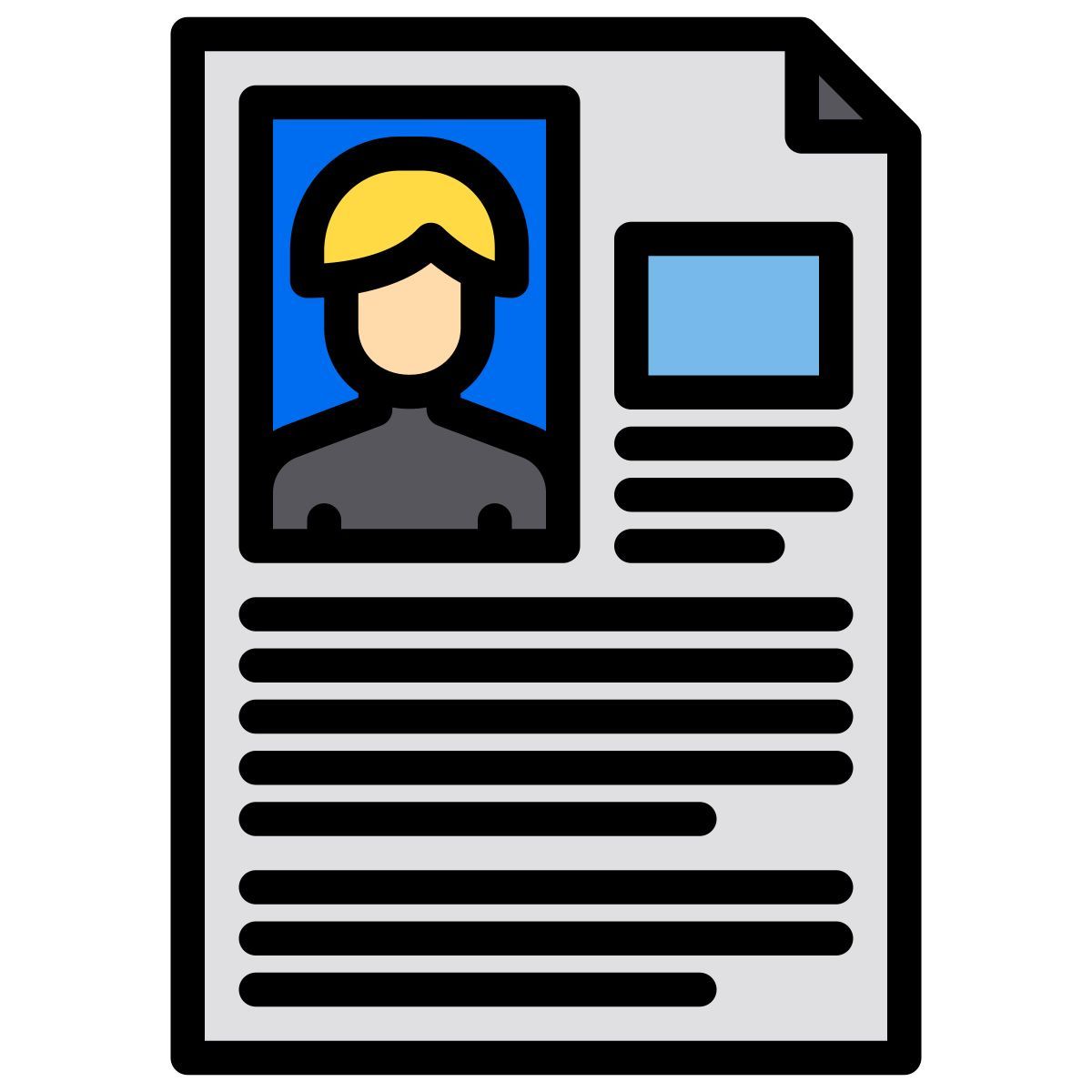 resume icon