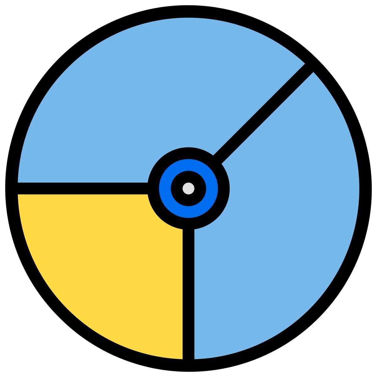 round chart icon