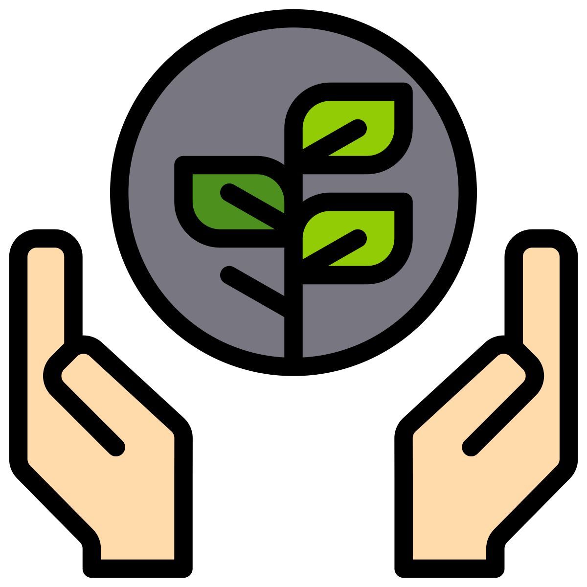 rette die natur icon