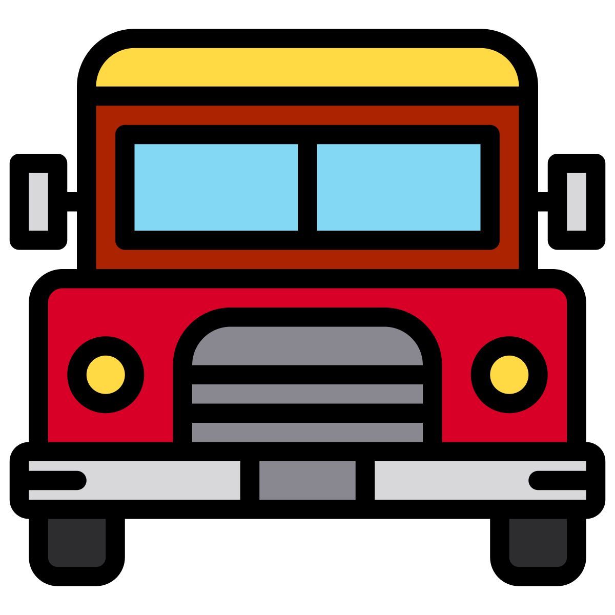 school bus icon