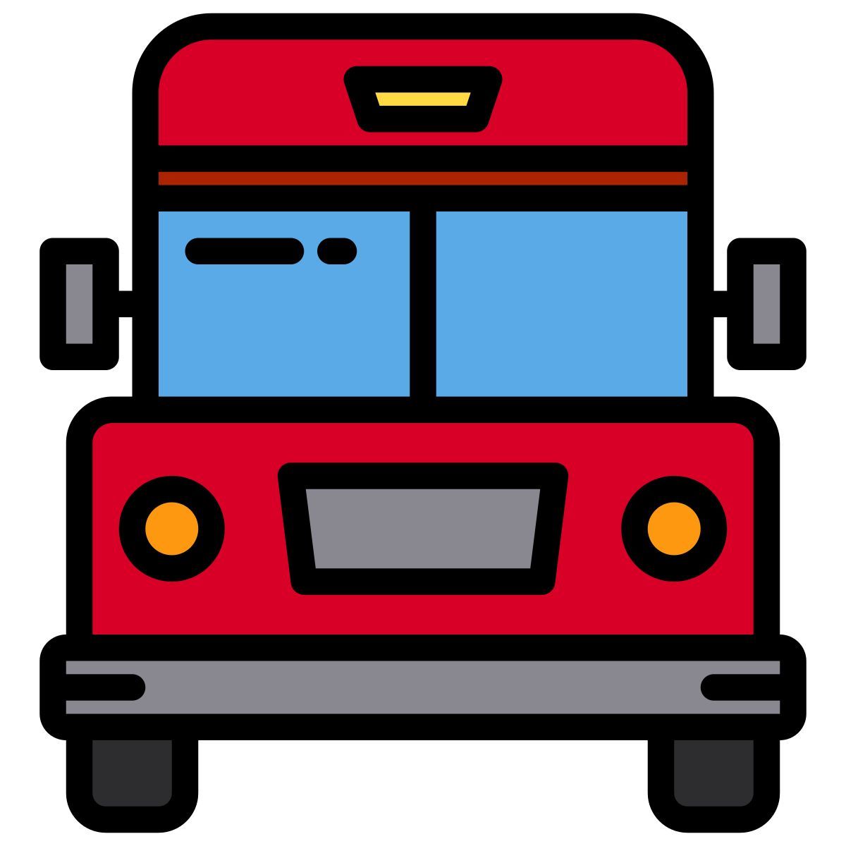 school bus icon