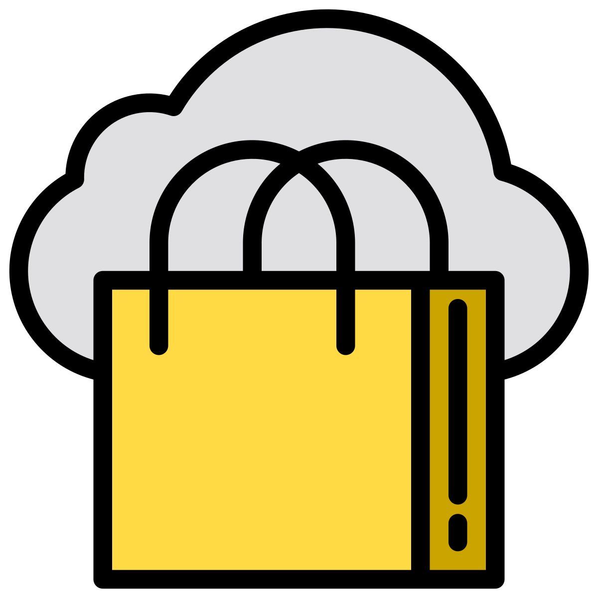 shopping bag icon