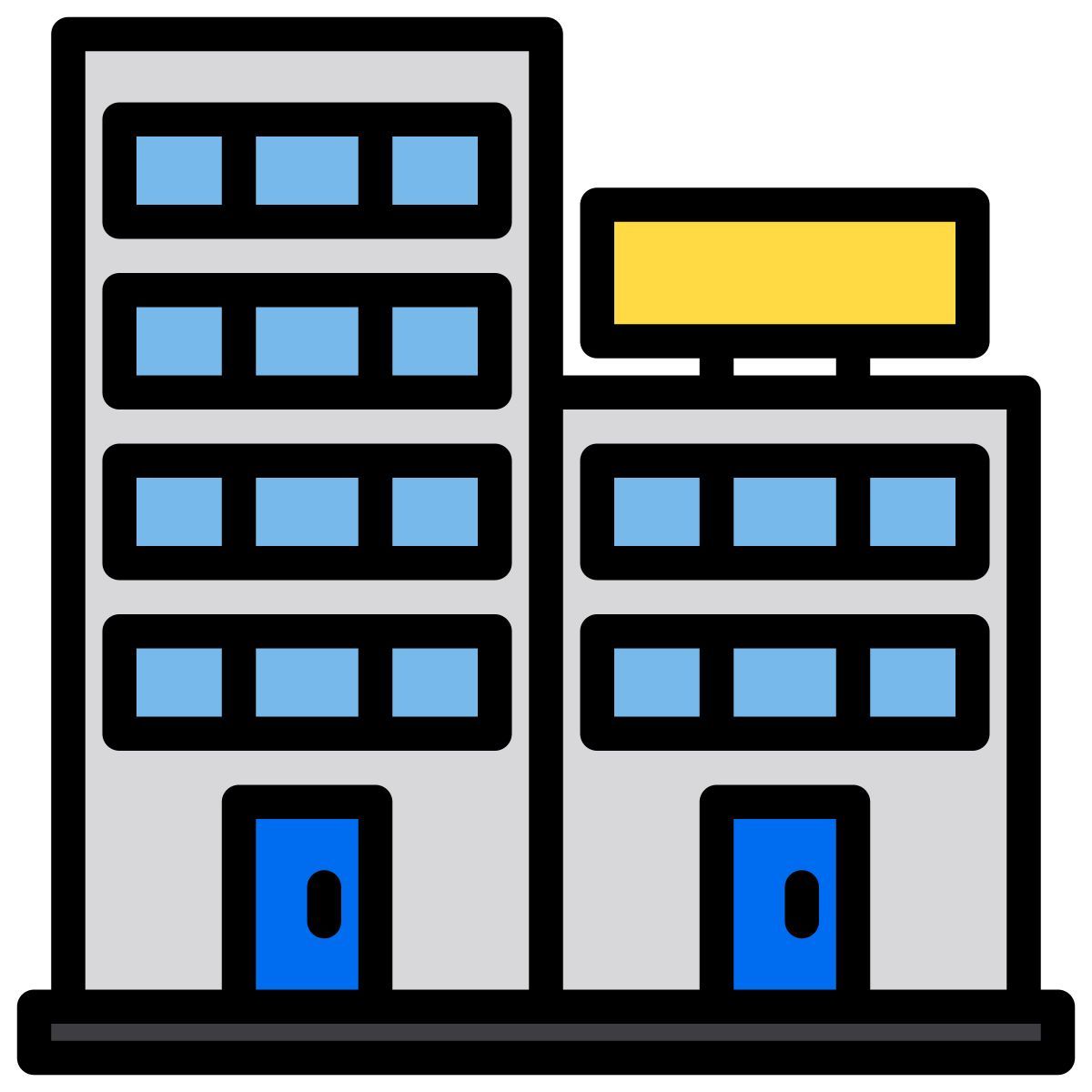 shopping center icon
