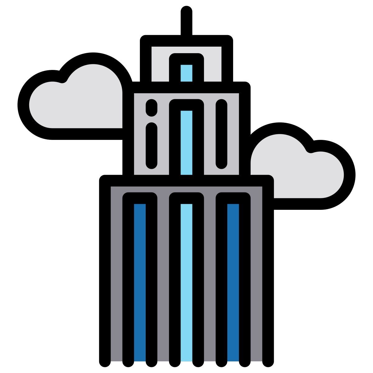 skyscraper icon