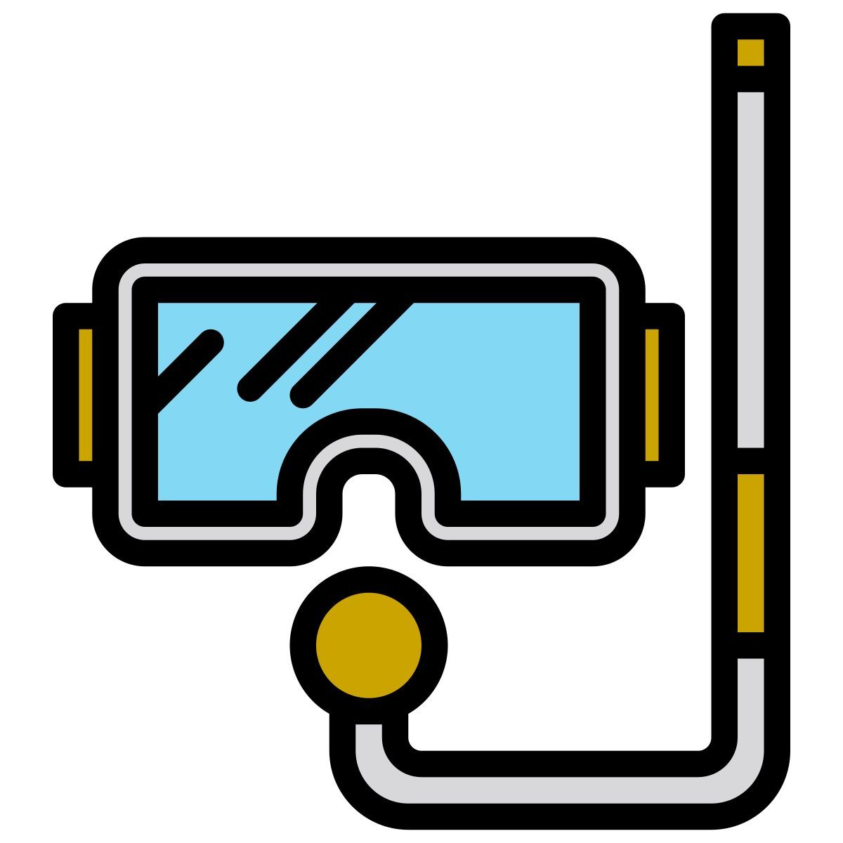 snorkeling icon
